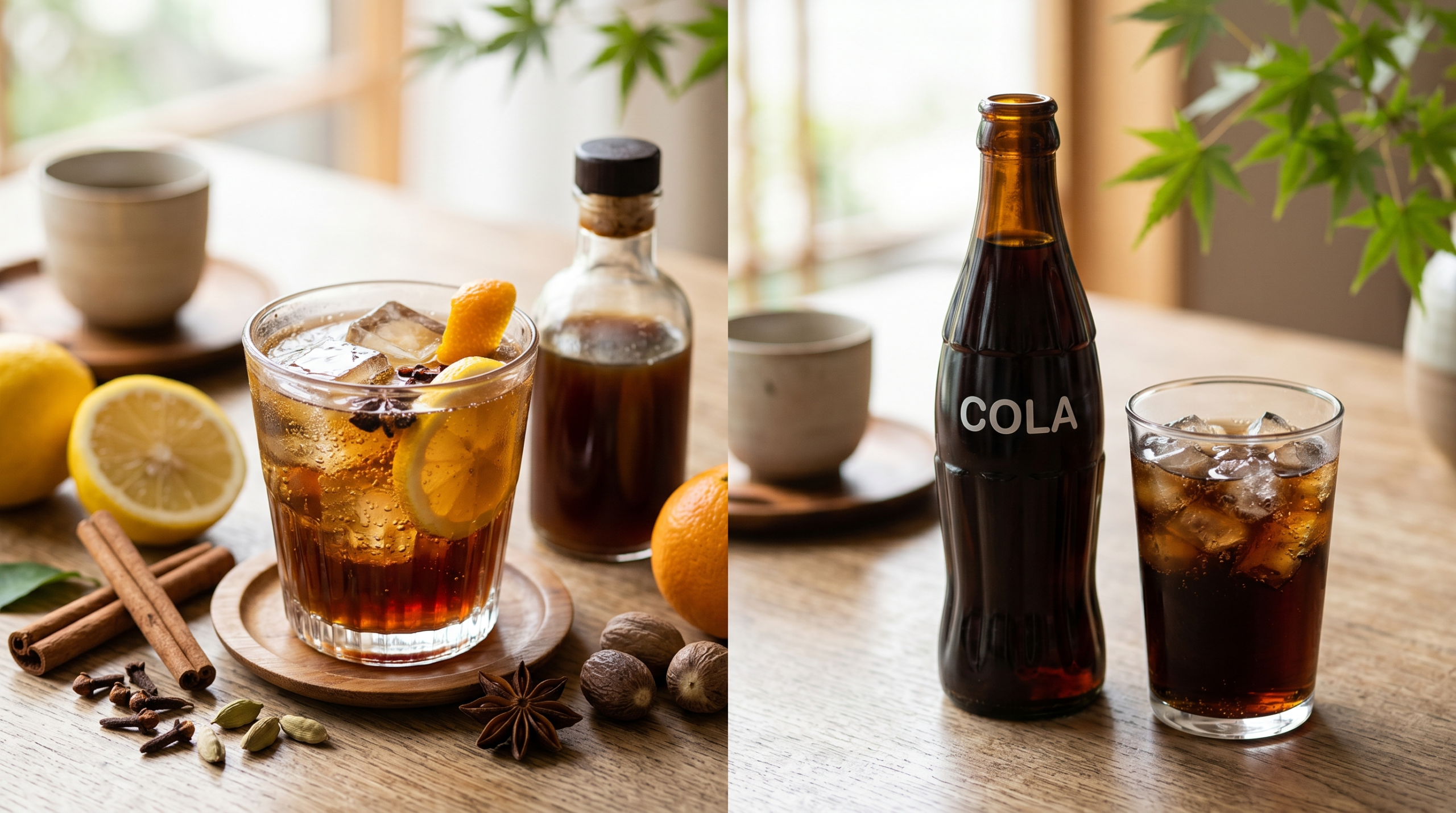 クラフトコーラと普通のコーラ
